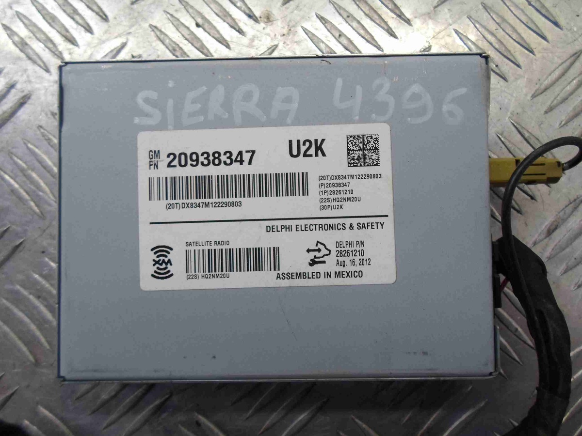 Блоки управления мультимедиа к GMC Sierra 2013
