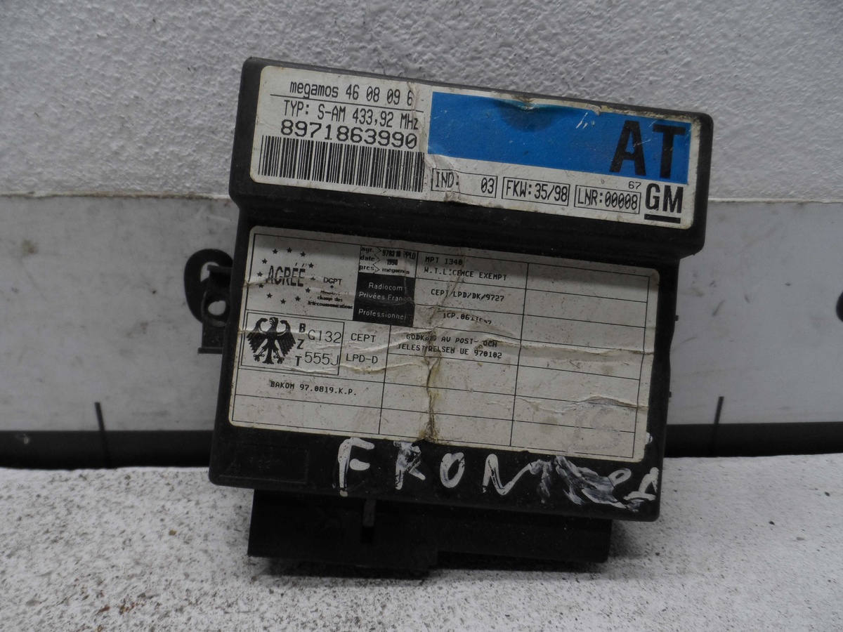 Блок комфорта к Opel Frontera 2003