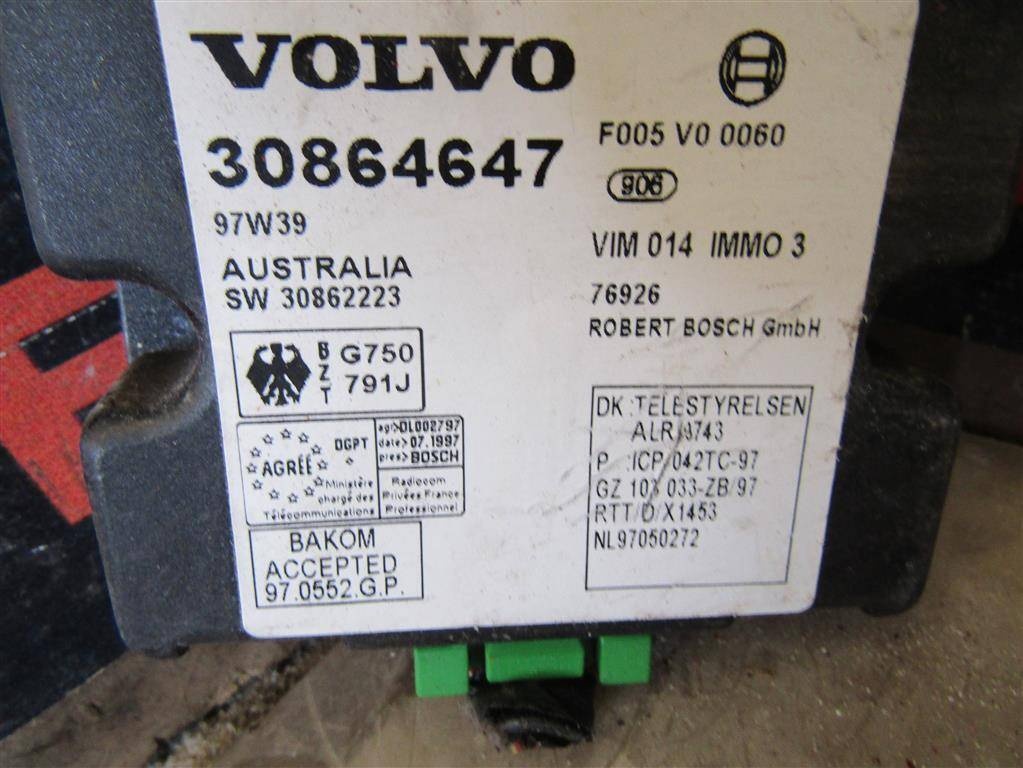 Иммобилайзер к Volvo V40 2000