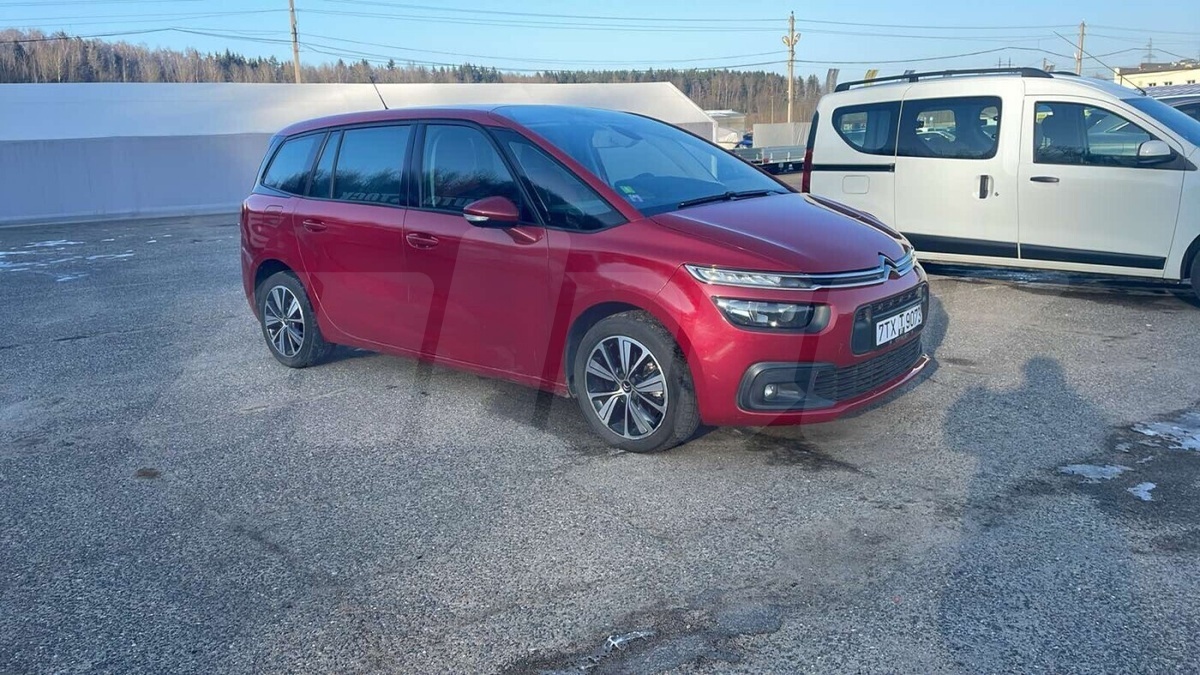 Citroen C4 Picasso II Рестайлинг, 2017