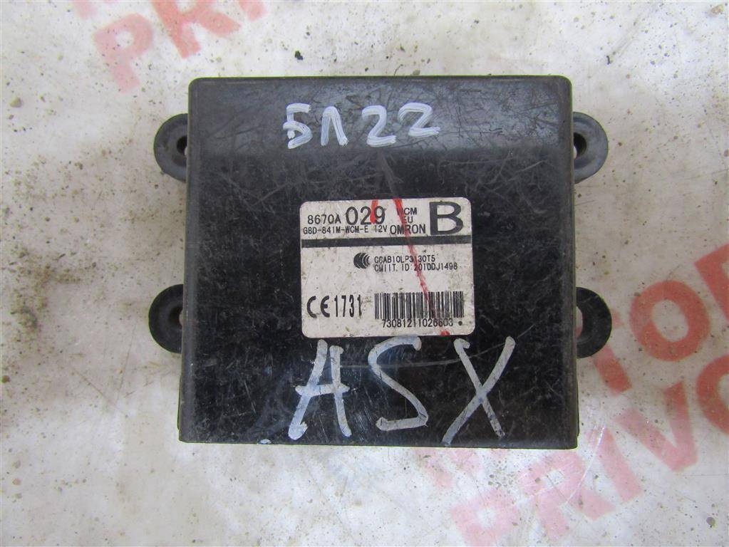 Блок комфорта к Mitsubishi ASX 2012