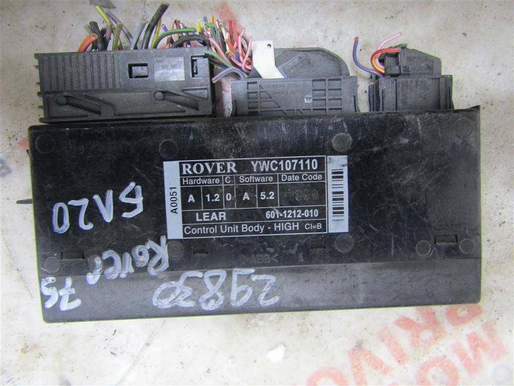 Блок комфорта к Rover 75 2002