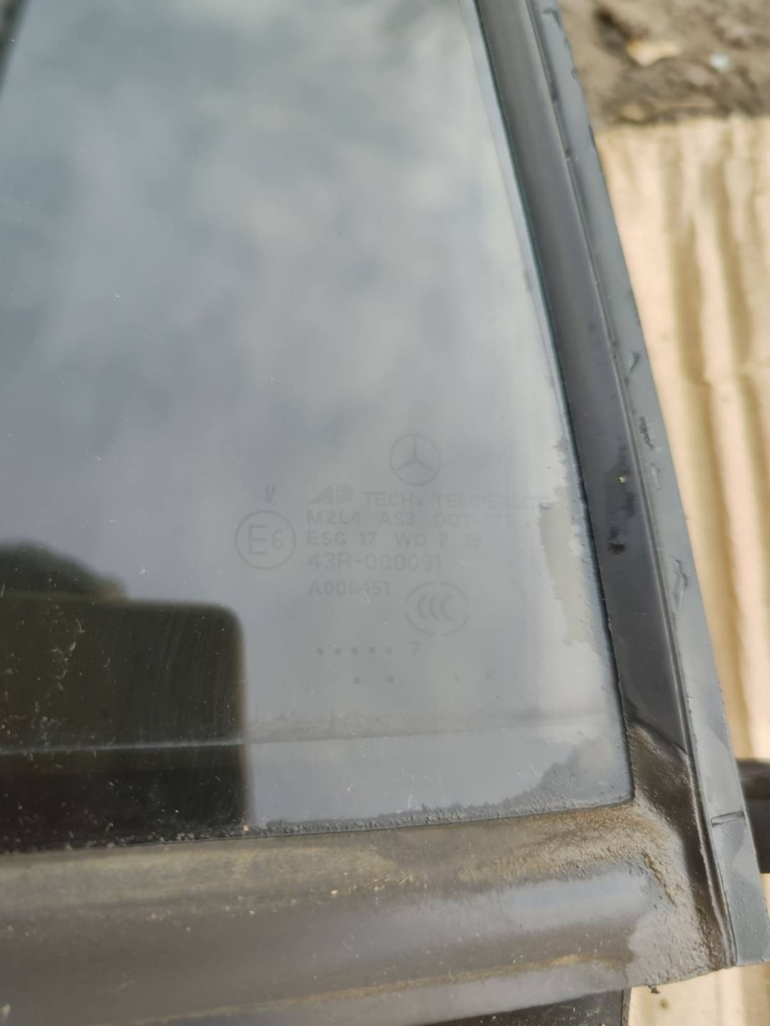 Комплект задних стекол к Mercedes-Benz GL-klasse 2008