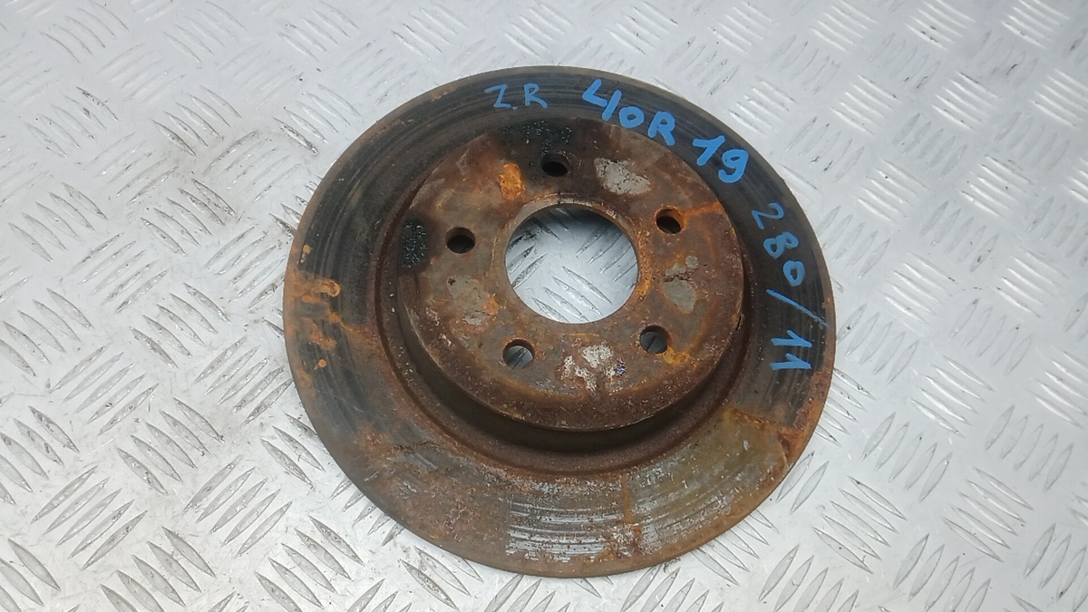 Диск тормозной задний к Ford Focus 2006
