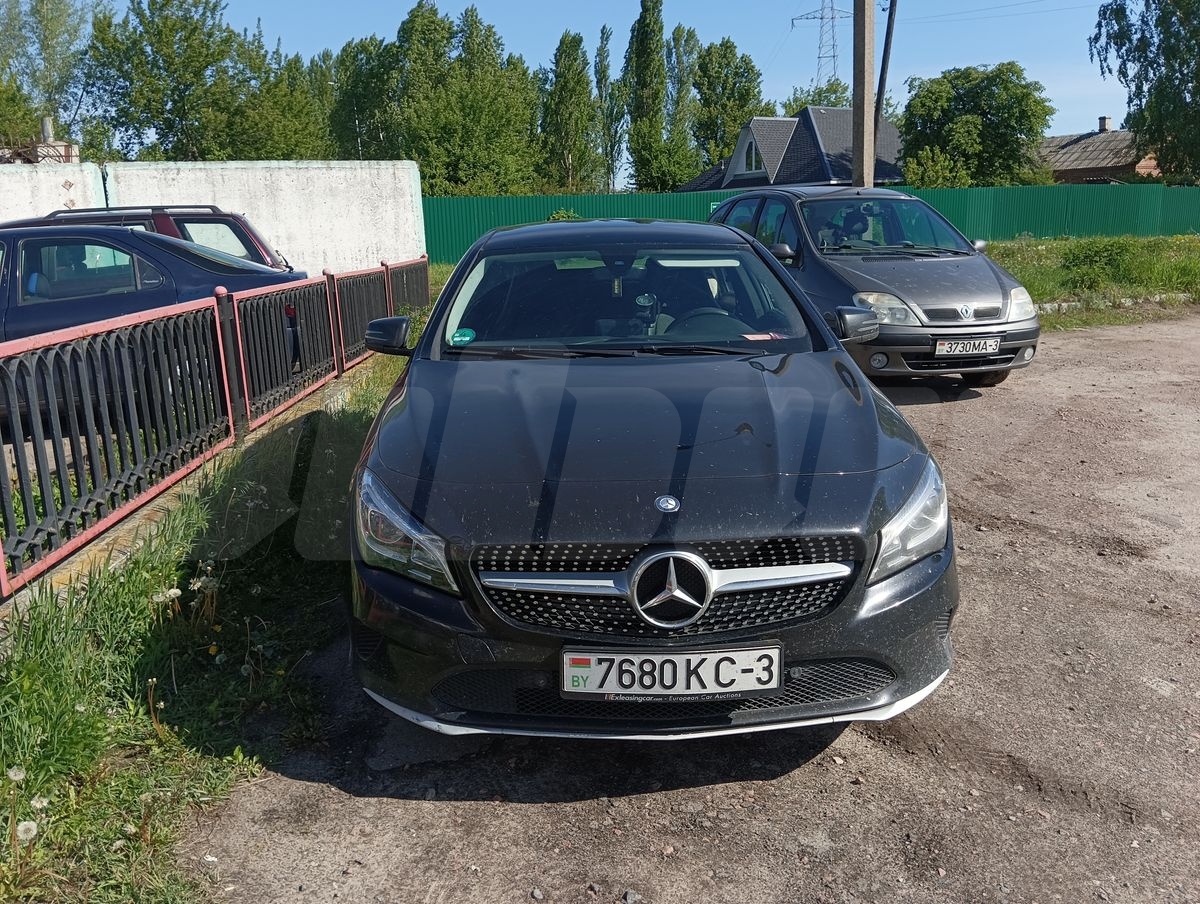 Mercedes-Benz CLA-klasse I (C117, X117) Рестайлинг, 2017