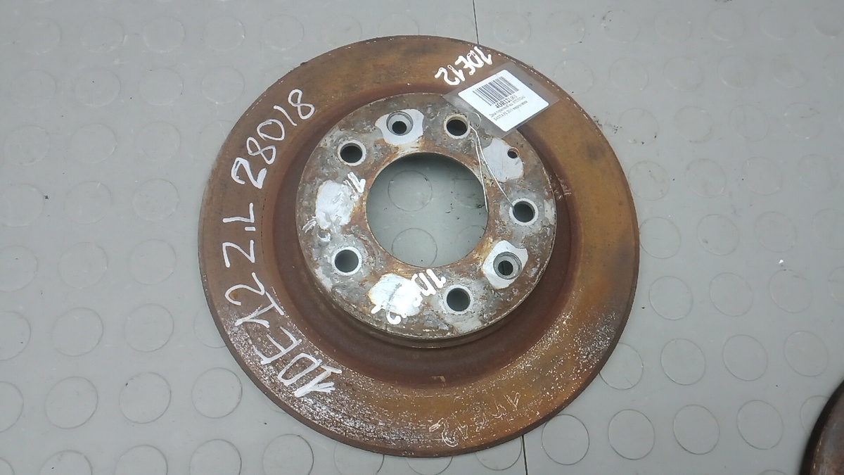 Диск тормозной задний к Mazda 156 2005