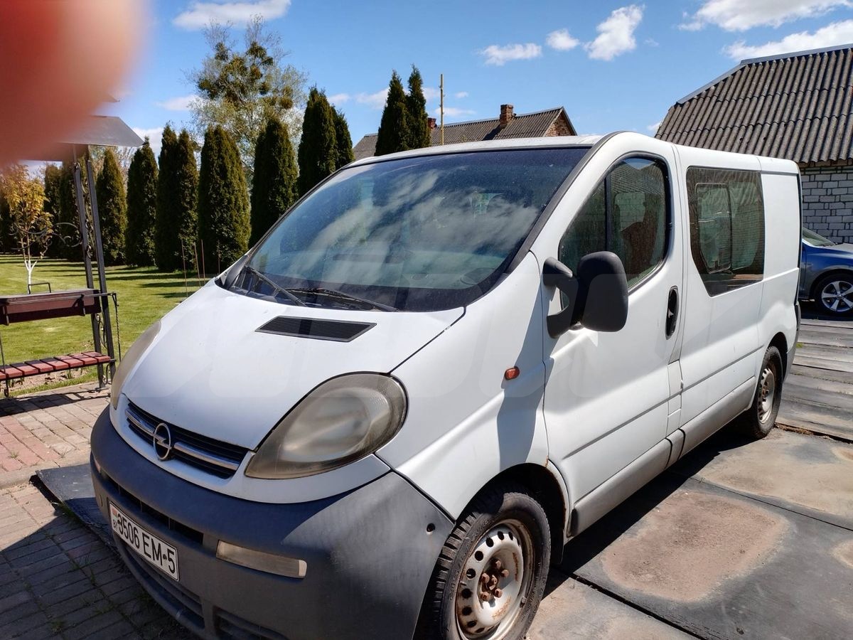 Opel Vivaro A, 2002