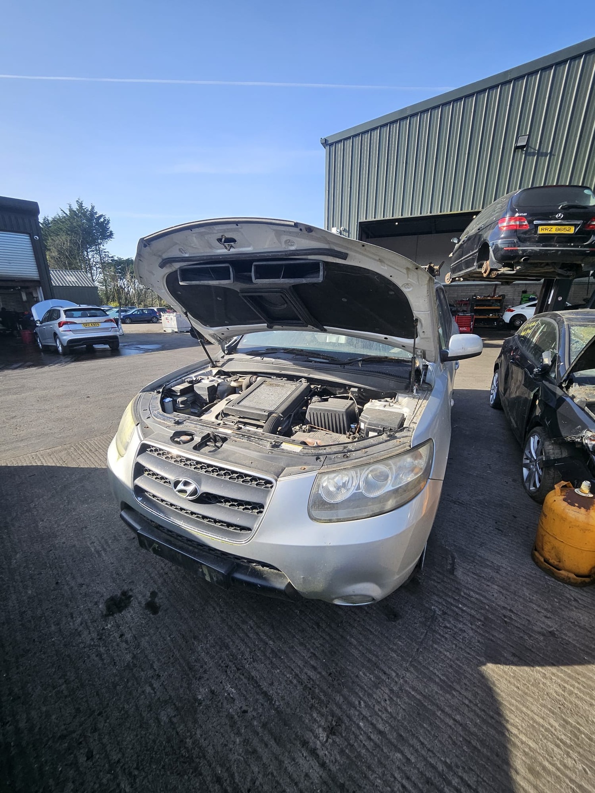 Кнопка  к Hyundai Santa Fe 2007