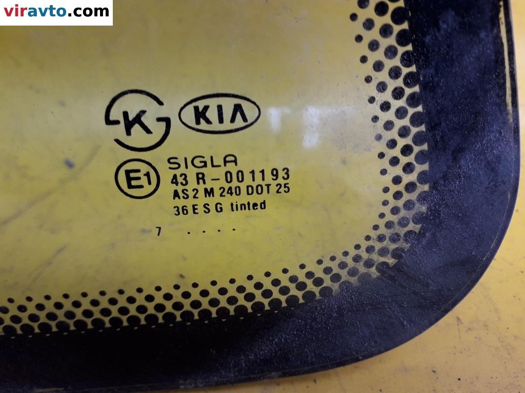 Стекло кузовное боковое левое  к Kia Sportage 1999