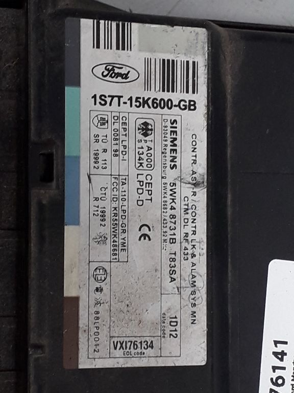 Блок комфорта к Ford Mondeo 2001