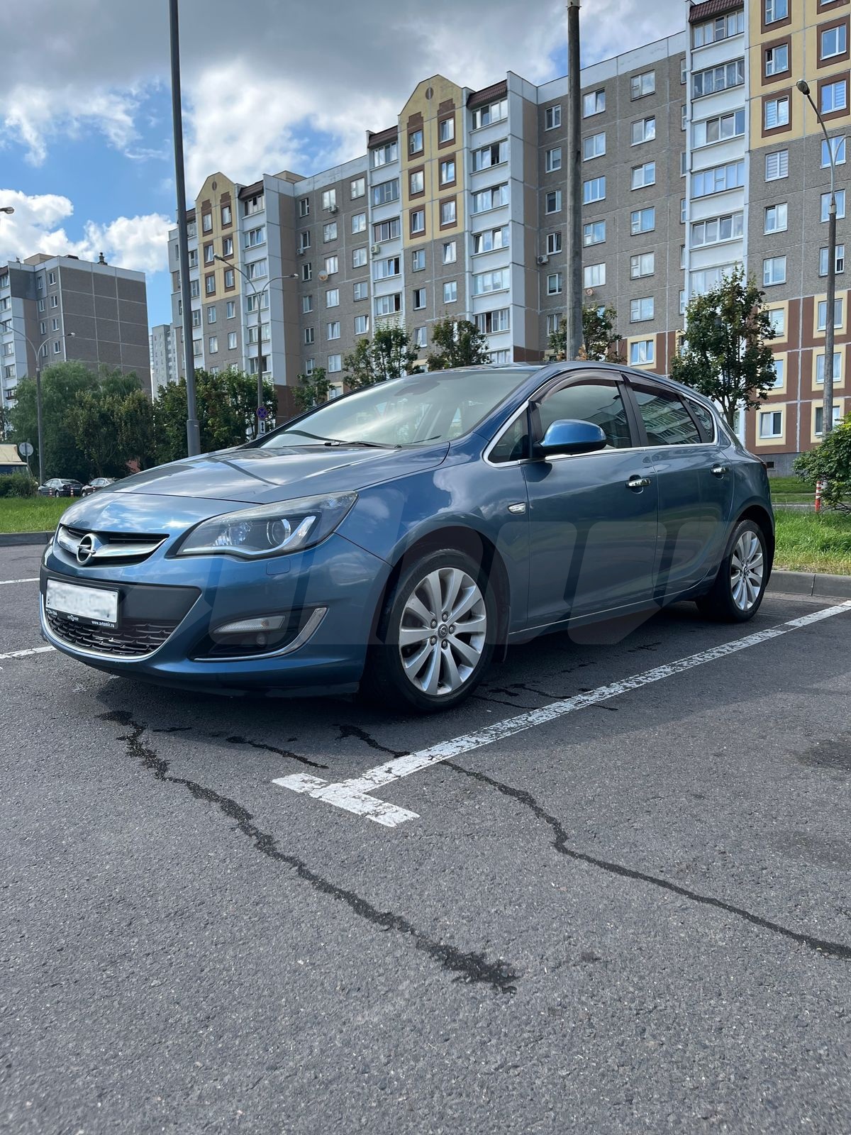 Opel Astra J Рестайлинг, 2012