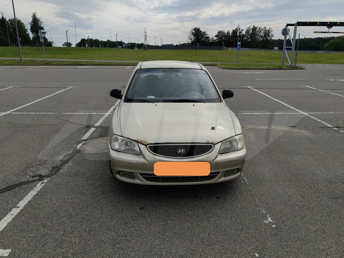 Hyundai Accent II Рестайлинг, 2004