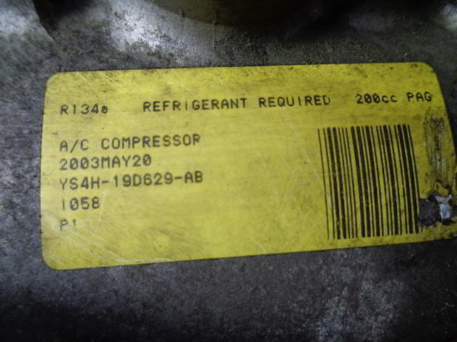Компрессор кондиционера к Ford Fusion 2004
