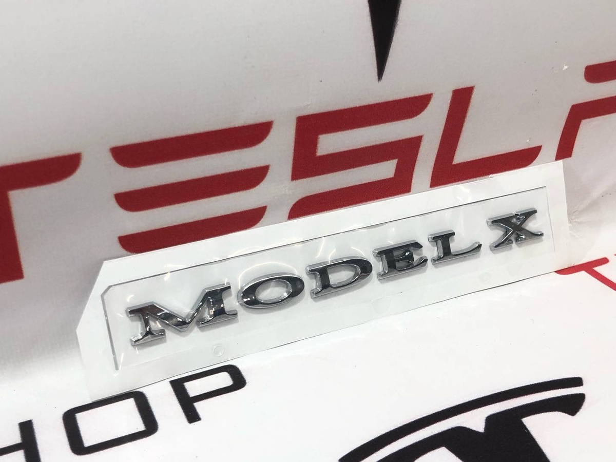 Эмблема к Tesla Model X 2018