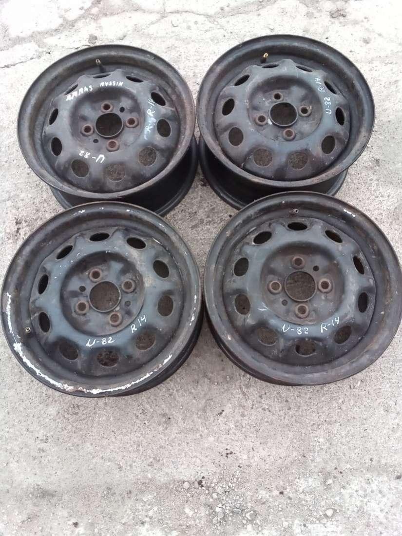 Диск штампованный к Nissan Sunny 1992