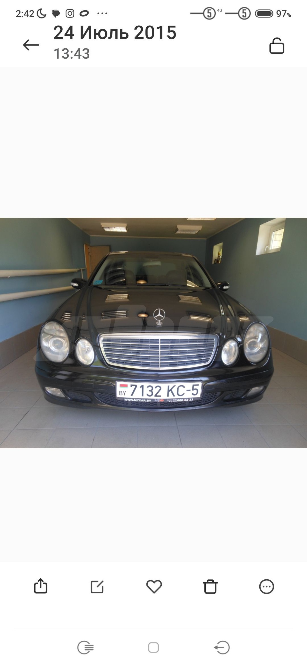Mercedes-Benz E-klasse III (W211, S211), 2005