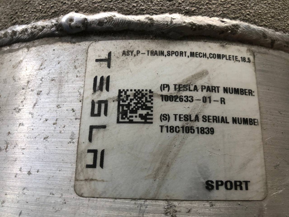 Электродвигатель к Tesla Model X 2018