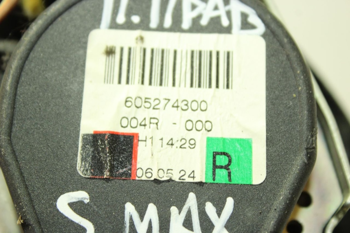 Ремень безопасности передний правый к Ford S-MAX 2008