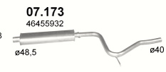 Глушитель к Fiat Palio 2002