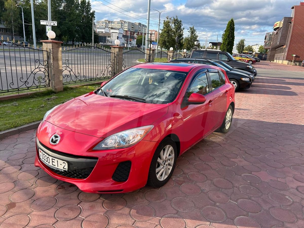 Mazda 3 II (BL) Рестайлинг, 2012