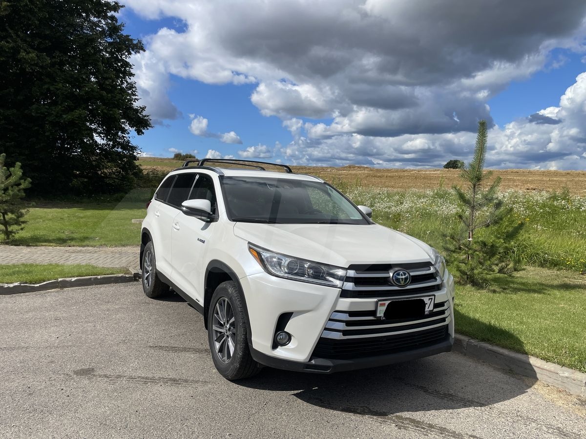 Toyota Highlander III (U50) Рестайлинг, 2018