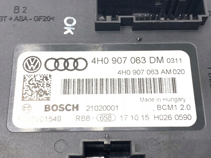 Блок комфорта к Audi S6 2012