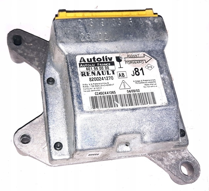 Блок AirBag к Renault Espace 2002