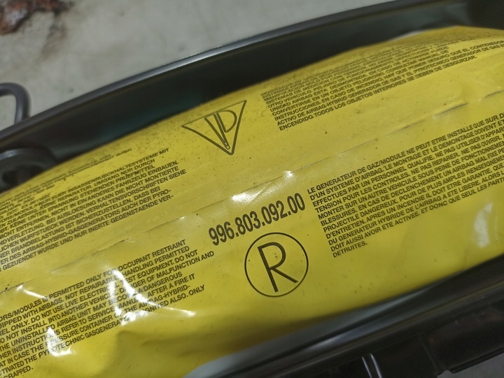 Подушка безопасности к Porsche Boxster 1996