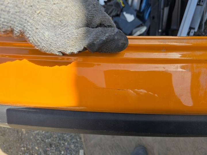 Бампер задний к Fiat Panda 2011
