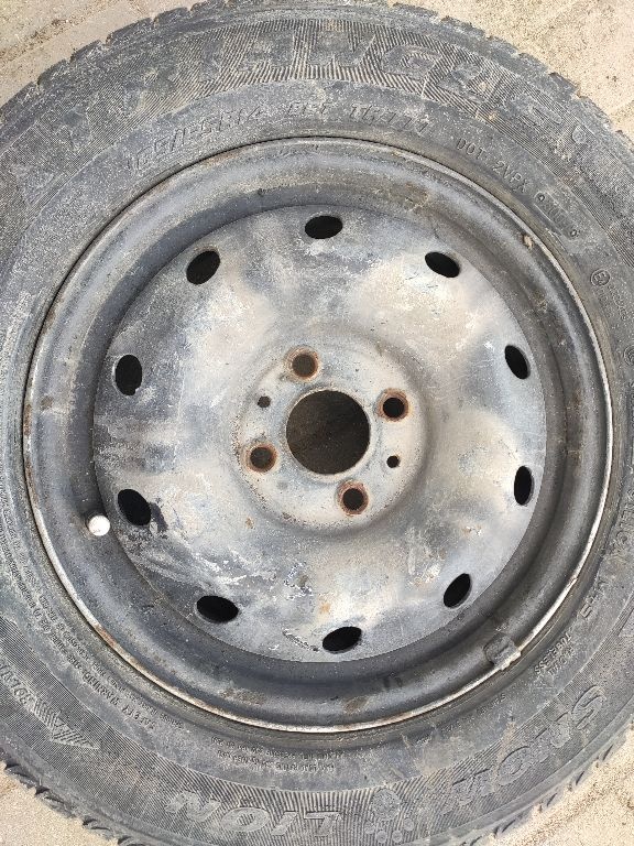 Диск штампованный к Mazda 323 1990