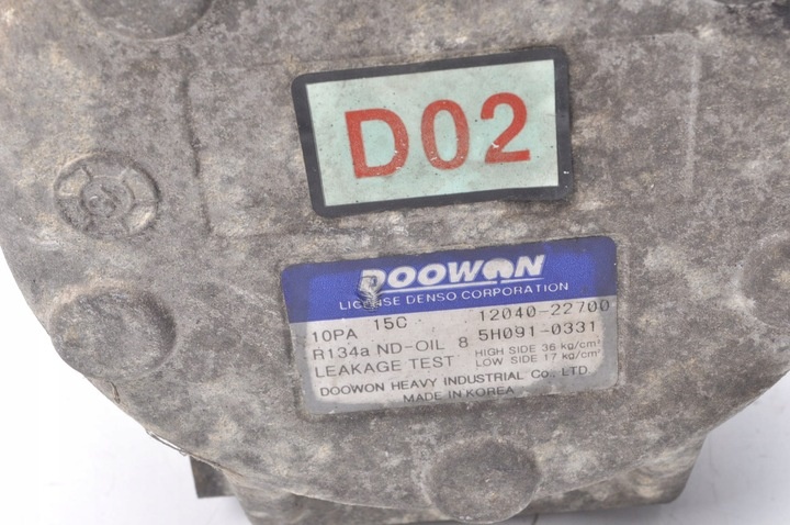 Компрессор кондиционера к Kia Cerato 2003