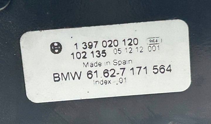 Моторчик стеклоочистителя фар к BMW 5 2002