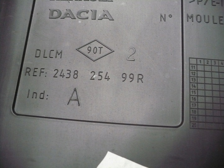 Блок предохранителей к Dacia Lodgy 2012