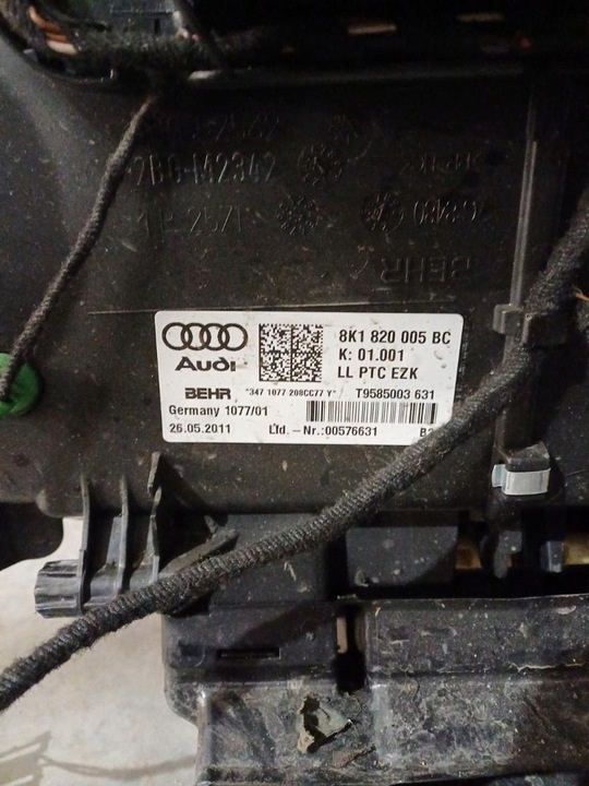 Отопитель в сборе (печка) к Audi A4 2007