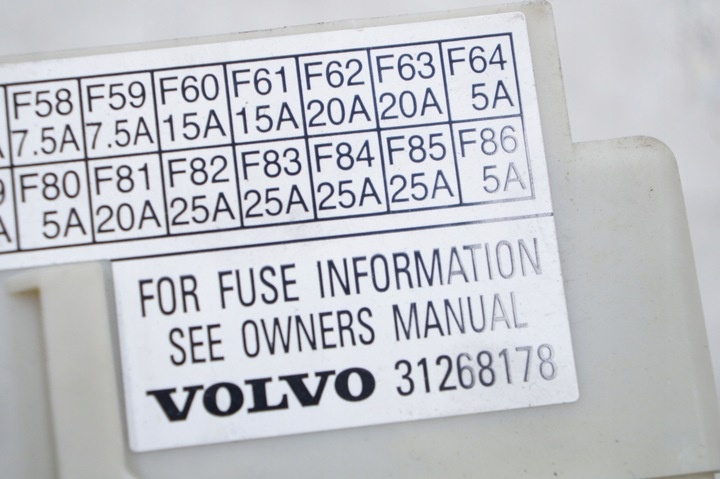 Блок предохранителей к Volvo C70 2005