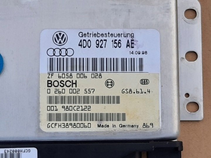 Блок управления АКПП к Audi A8 1999