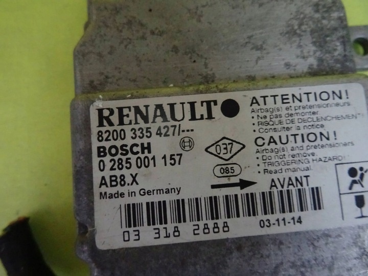 Блок AirBag к Renault Clio 1998