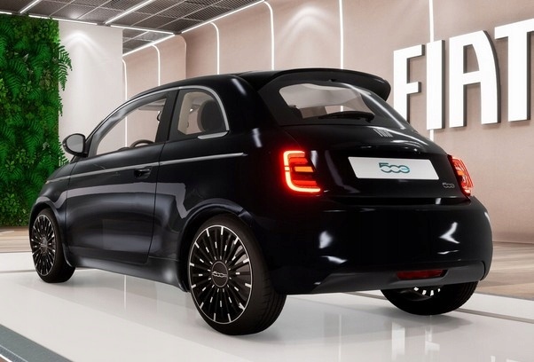 Бампер задний к Fiat 500 2008