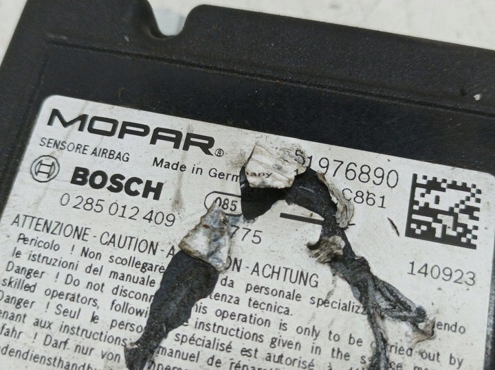 Блок AirBag к Fiat Doblo 2010