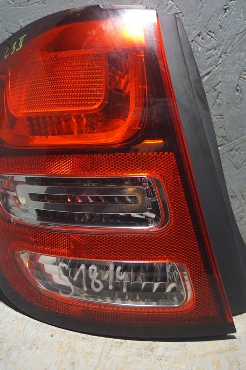 Фонарь задний левый к Citroen C3 2009
