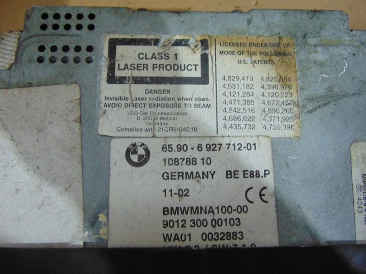 Блок навигации к BMW 7 2001