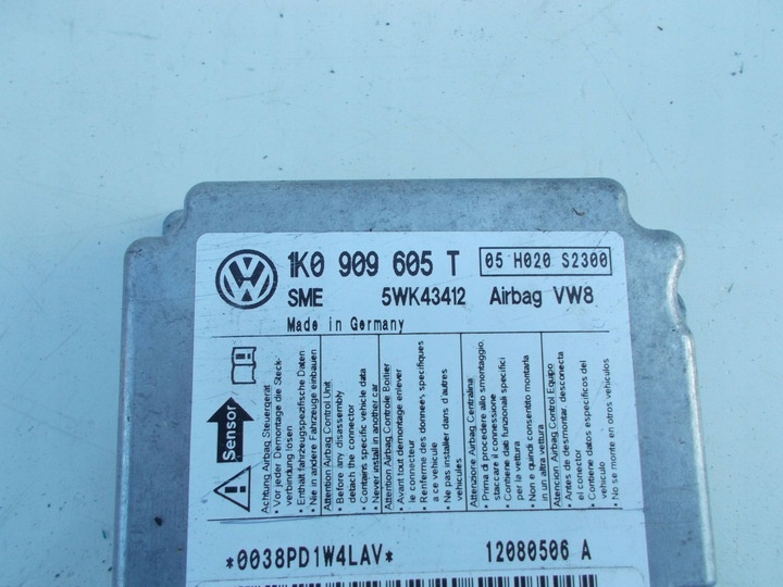 Блок AirBag к Audi A3 2003