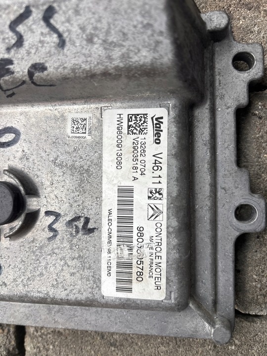 Блок управления двигателем к Citroen C3 2009