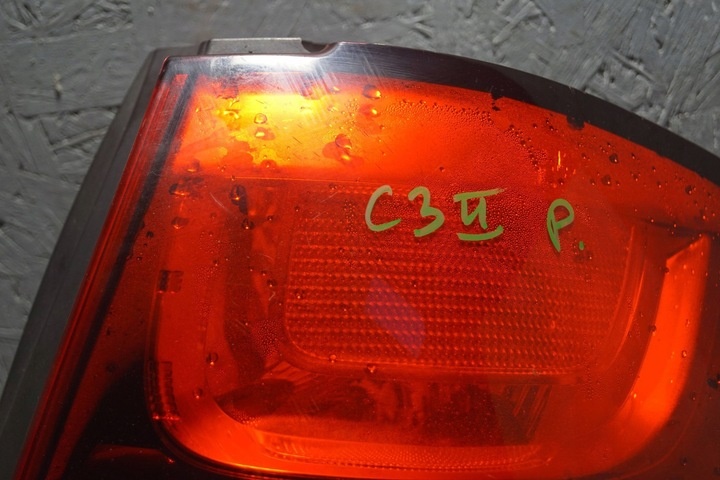 Фонарь задний правый к Citroen C3 2009