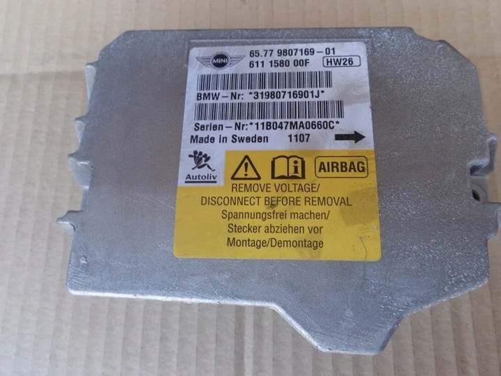 Блок AirBag к MINI Cooper 2006