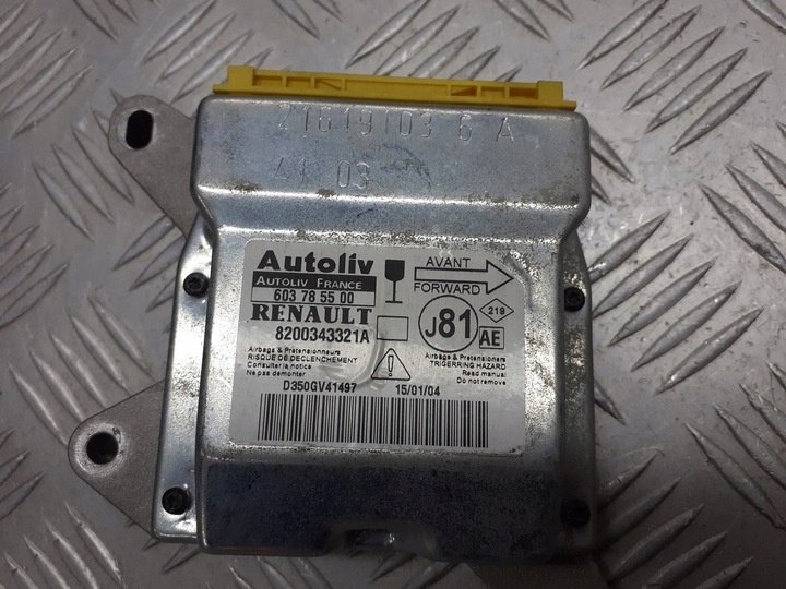 Блок AirBag к Renault Espace 2002