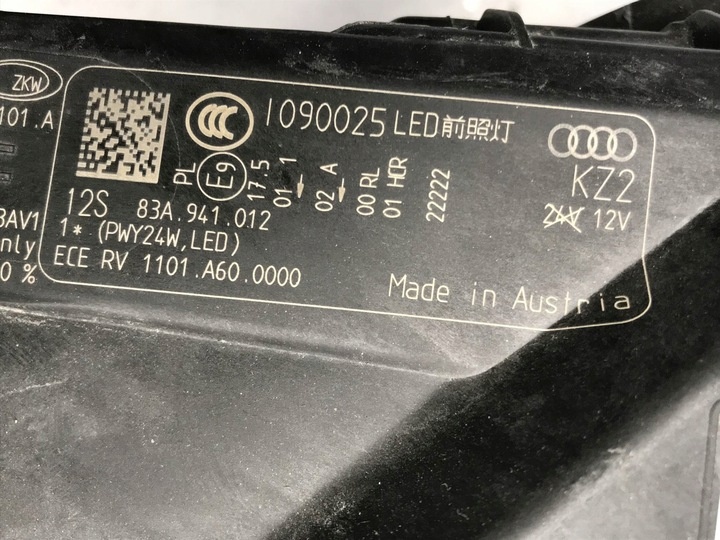 Фара правая к Audi Q3 2018