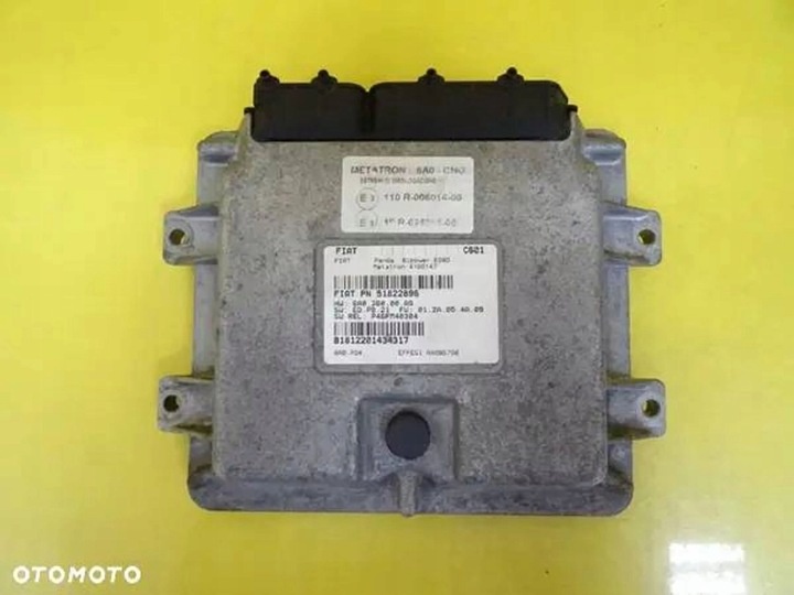 Блок управления двигателем к Fiat Panda 2003