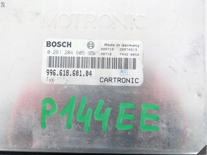 Блок управления двигателем к Porsche Boxster 2002