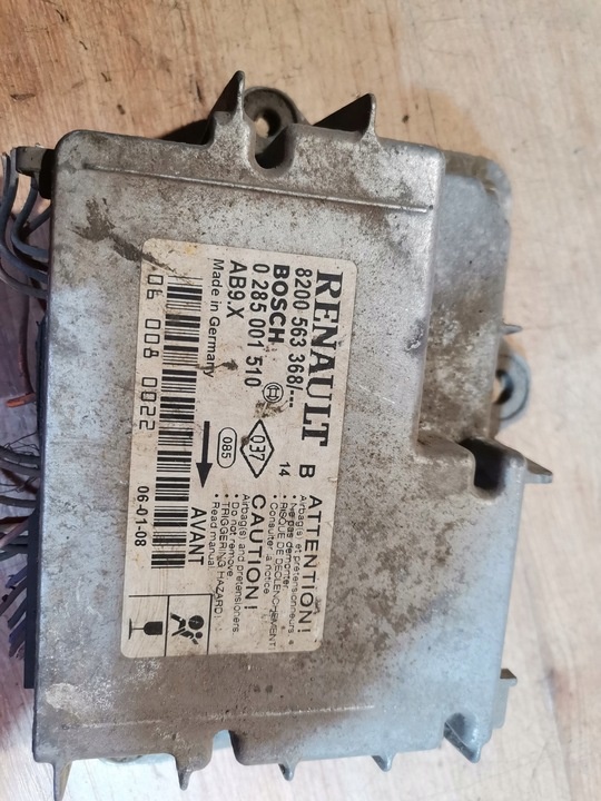 Блок AirBag к Renault Clio 2012